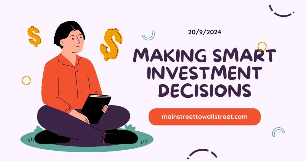 A Business Owner Is Sitting and Thinking about Making Smart Investment Decisions